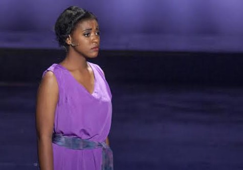 Sy Collins performing in Aida.