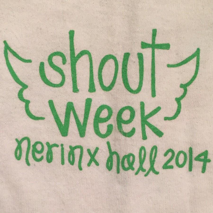 SHOUT week logo from 2014, which benefited the Angel Band Project